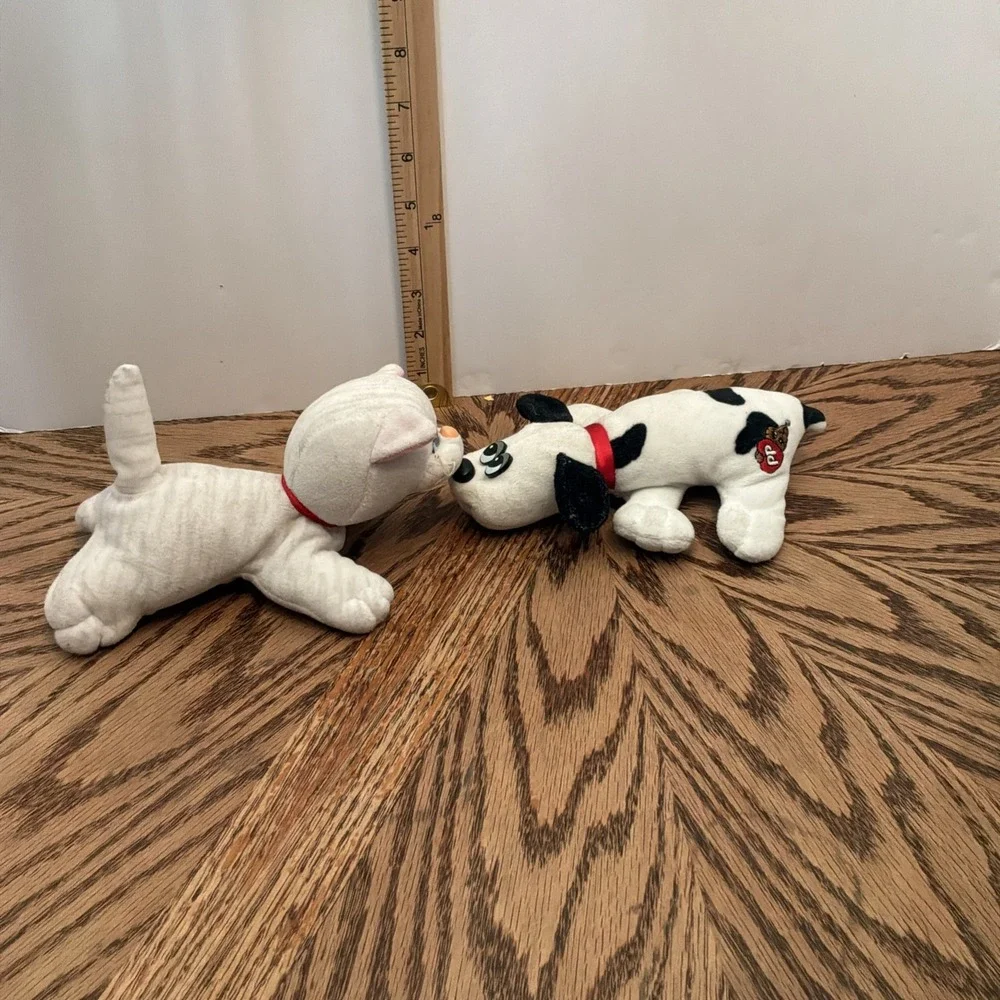 Pound Puppies Dalmatian‎ And Cat Lot Plush Stuffed Animal 8